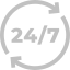 24/7 AVAILABILITY